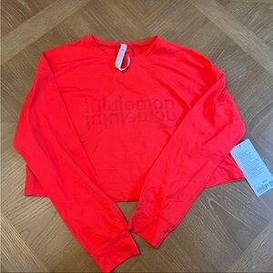 NWT Lululemon Muscle Love *Motif Long Sleeve Shirt